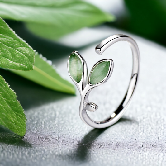 Leaf Of Hope Ring